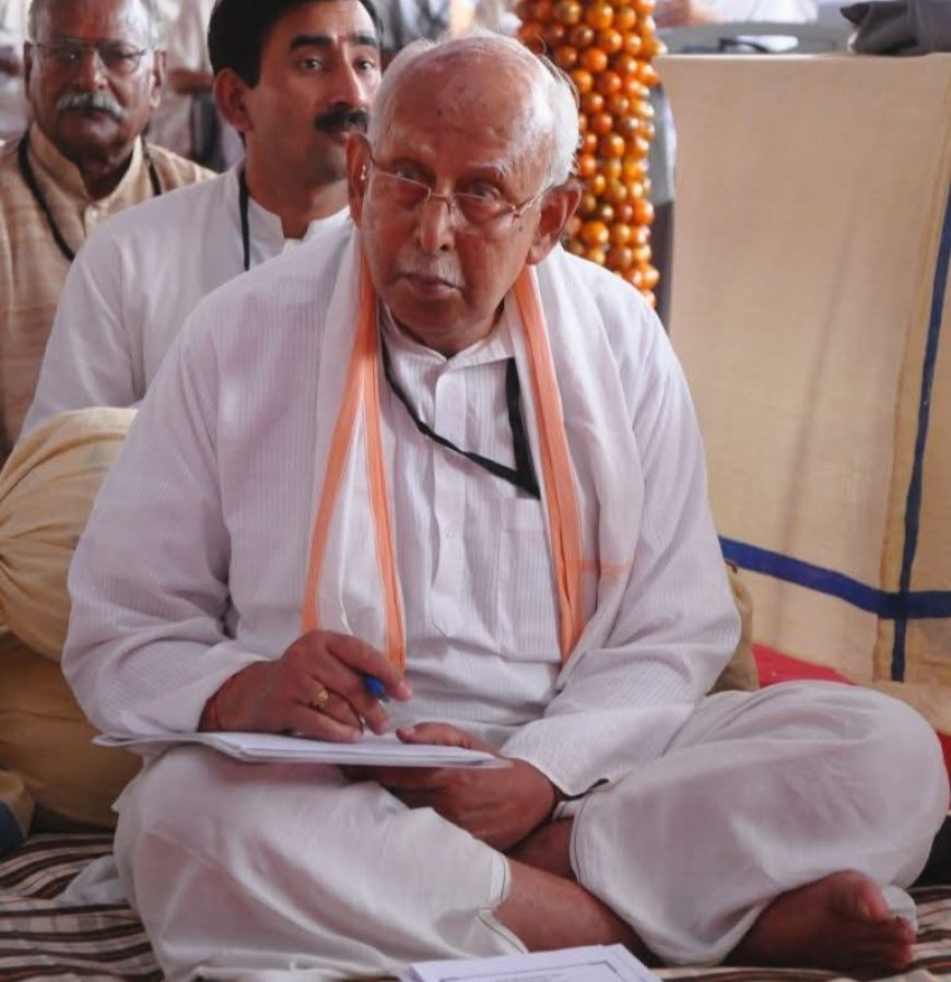 सुदर्शनजी : नींव को सींचता कलश