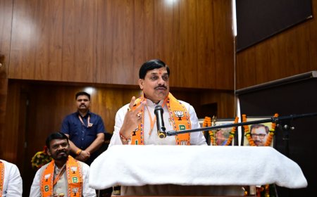 नड्डा जी के नेतृत्व में भाजपा की वैचारिक प्रतिबद्धता और मजबूत हुई है - डॉ. मोहन यादव