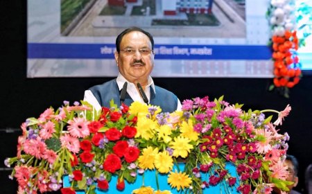 JP Nadda ने किया MP में नए मेडिकल कॉलेजों का लोकार्पण