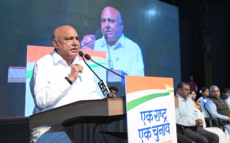 -मध्यावधि चुनाव और आपातकाल के कारण ‘एक राष्ट्र-एक चुनाव की व्यवस्था बिगड़ गई - श्री हेमंत खण्डेलवाल