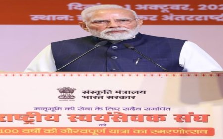 एक शताब्दी पहले हुई आरएसएस की स्थापना राष्ट्रीय चेतना की स्थायी भावना दर्शाती है, जो हर युग की चुनौतियों का सामना करने के लिए उभरी है: प्रधानमंत्री नरेंद्र मोदी