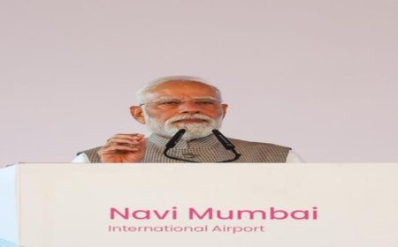 प्रधानमंत्री श्री नरेन्द्र मोदी ने नवी मुंबई अंतर्राष्ट्रीय हवाई अड्डे का उद्घाटन किया, मुंबई में विभिन्न विकास परियोजनाओं का शुभारंभ और लोकार्पण किया