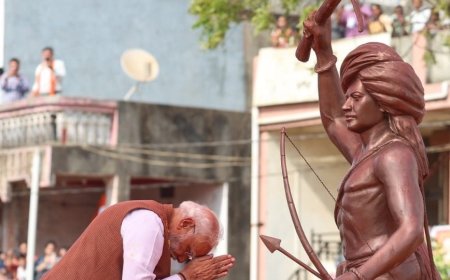 जनजातीय गौरव हजारों वर्षों से भारत की चेतना का अभिन्न अंग रहा है; जब भी राष्ट्र का सम्मान, स्वाभिमान और स्वतंत्रता दांव पर लगी, हमारे जनजातीय समुदाय सबसे आगे खड़े रहे: नरेन्द्र मोदी