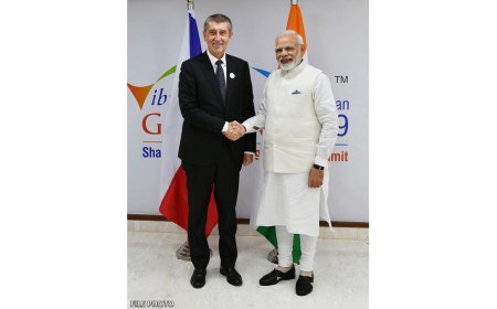 आंद्रेज बाबिश को शपथ ग्रहण पर बधाई एवं भारत–चेक साझेदारी पर आशा