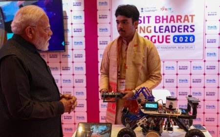 विकसित भारत युवा नेतृत्व संवाद की कुछ झलकिया