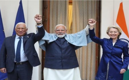 भारत मंडपम, नई दिल्ली में आयोजित भारत-ईयू बिजनेस फोरम में प्रधानमंत्री का संबोधन