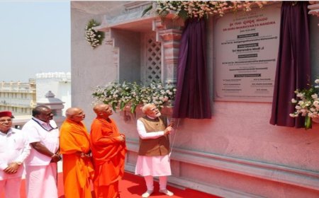 प्रधानमंत्री ने कर्नाटक का दौरा किया, श्री गुरु भैरवैक्य मंदिर का उद्घाटन किया