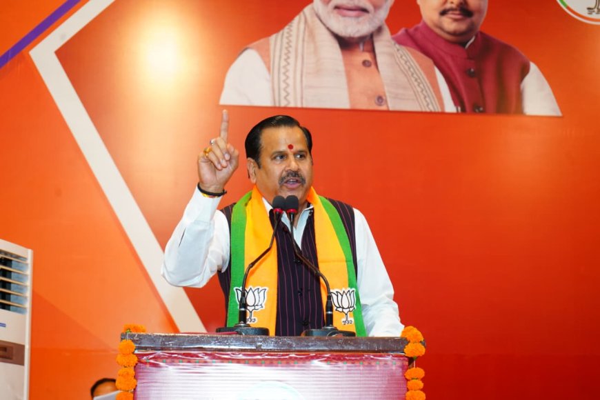 भाजपा सरकार और संगठन के सेवा कार्यों को आगे बढ़ाएगा ‘सेवा प्रकल्प‘ नवाचार - डॉ. महेन्द्र सिंह
