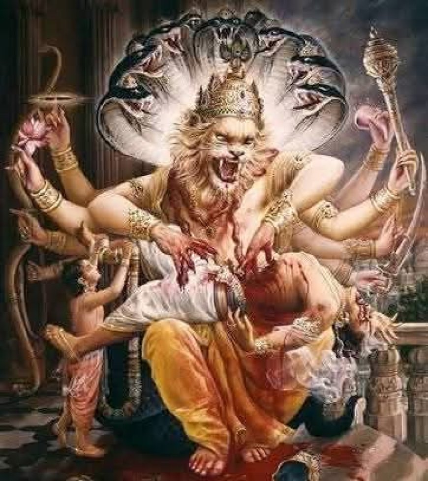 सभी मित्रों को श्रीनृसिंह-भगवान प्रकट दिवस की हार्दिक शुभकामनाऐ