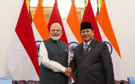 इंडोनेशिया के राष्ट्रपति प्रबोवो सुबियांतो के नरेन्द्र मोदी जी की सार्थक चर्चा हुई