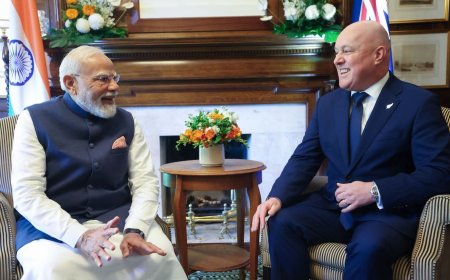 न्यूजीलैंड यात्रा के दौरान मिले असाधारण स्नेह के लिए मैं प्रधानमंत्री लक्सन, न्यूजीलैंड सरकार और वहां की जनता का आभारी हूं:नरेन्द्र मोदी
