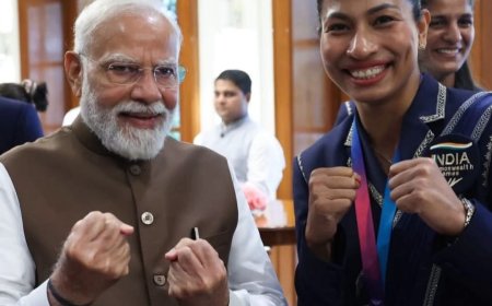प्रधानमंत्री श्री नरेन्द्र मोदी ने भारत के राष्ट्रमंडल खेलों के चैंपियनों के साथ बातचीत की।