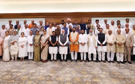 हरियाणा के सभी भाजपा विधायकों से नरेंद्र मोदी जी ने मुलाकात की